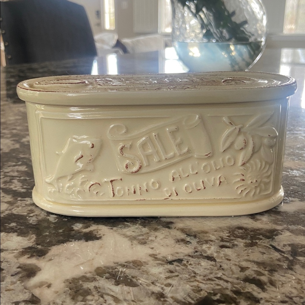 •ARTIMINO• vintage stoneware tonno all olio di oliva - Picture 8 of 9